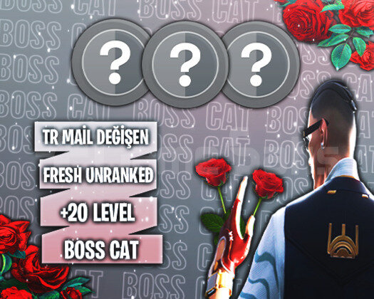 TR +20 LVL UNRANKED - MAİL DEĞİŞEN - FRESH!