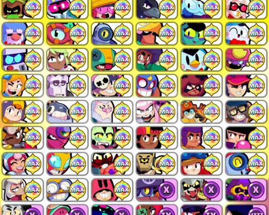 90k dolu 375 kostümlü Brawl stars hesabı