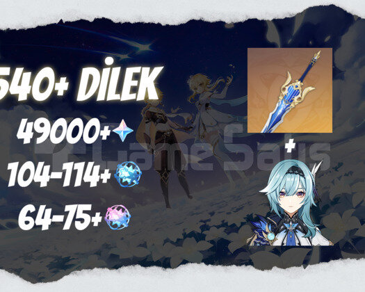 NA | MR50+ Eula + Silahı + 49000 Köken 104 64