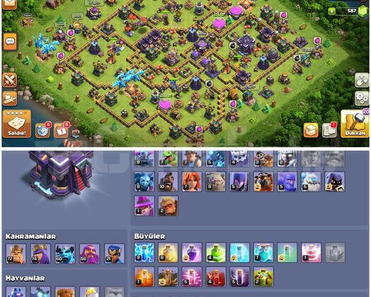 TH15 COC ALEMDAR61 GÜVENCESİYLE SATILIK