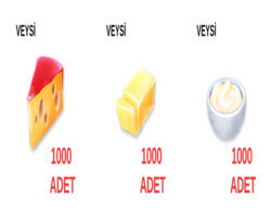 HIZLI 1000 peynir-tereyağı-krema