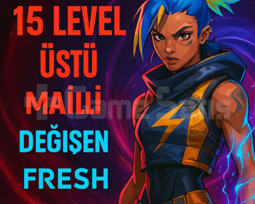 TR 15 LEVEL MAİL DEĞİŞEN FRESH HESAP!!!