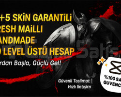 TR +5 SKİNLİ MAİLLİ FRESH HANDMADE HESAP!!!