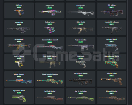 823 SKIN RIOTGUNBUDY 961.205VP 1150LVL