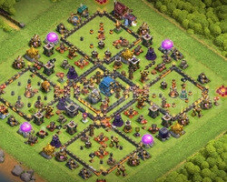 CLASH OF CLANS AFK HESAP