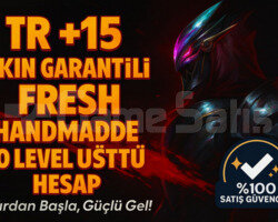 TR +15 SKİN GARANTİLİ MAİLLİ FRESH DOP DOLU HESAP!