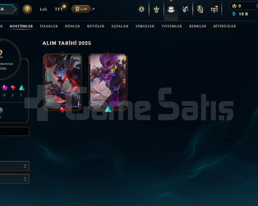 TR PLAT 4 / 2 KOSTÜM / 10K MÖ / +38 LP