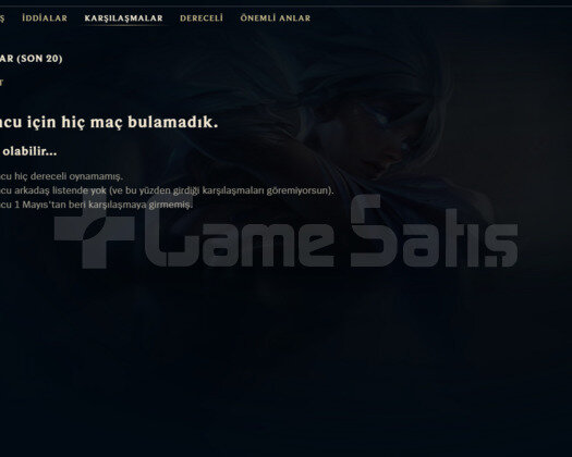 2021 KURULUM / EFSANE KOSTÜMLER / UNRANKED