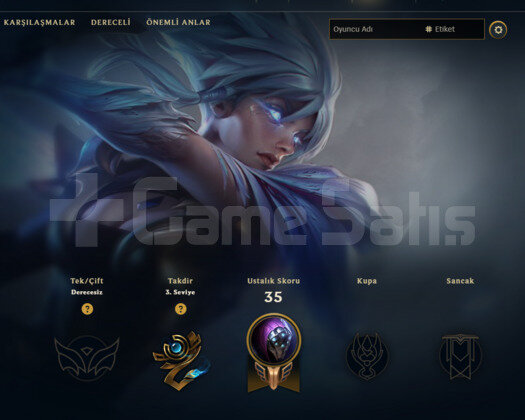 2021 KURULUM / EFSANE KOSTÜMLER / UNRANKED