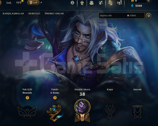 DERECELİ HAZIR / 2020 KURULUM / UNRANKED
