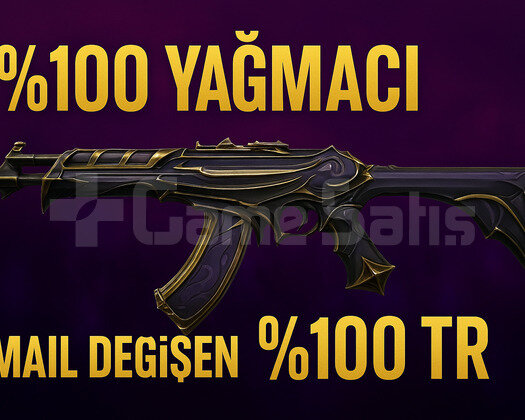 TR 100 YAĞMACI GARANTİLİ MAİL DEĞİŞEN HESAP