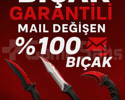 100 BIÇAK GARANTİLİ MAİL DEĞİŞEN HESAP TR