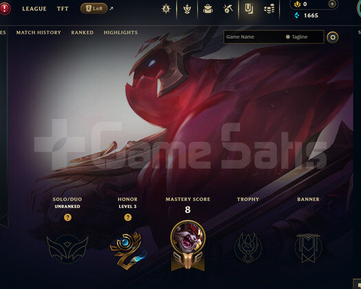 EUW Unranked | 3 Kostüm - 27 Hero | LoL Hesap