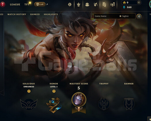 EUW Unranked | 2 Kostüm - 26 Hero | LoL Hesap