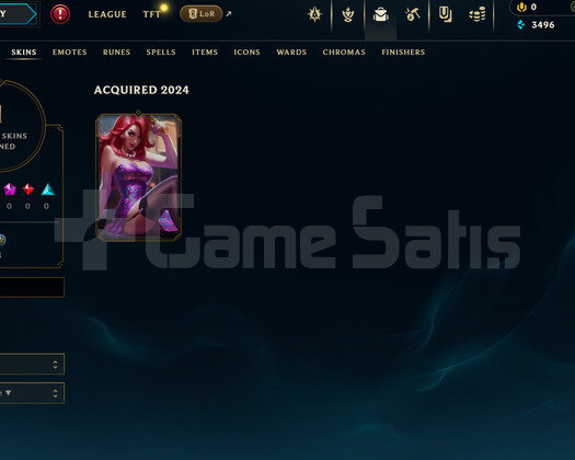 EUW Unranked | 1 Kostüm - 33 Hero | LoL Hesap