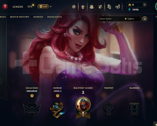 EUW Unranked | 1 Kostüm - 33 Hero | LoL Hesap