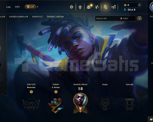 TR Unranked | 5 Kostüm - 26 Hero | Ranked Ready