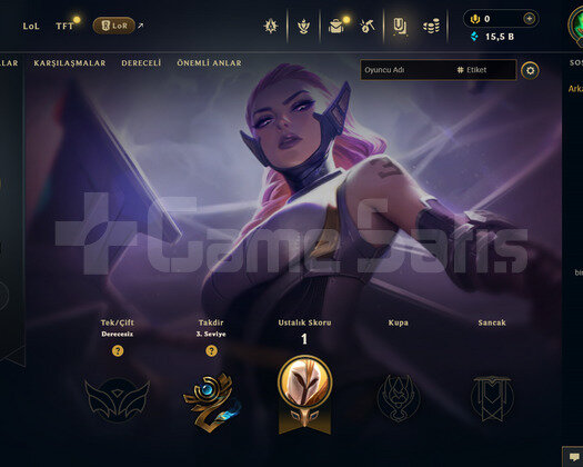 TR Unranked | 1 Kostüm - 20 Hero | LoL