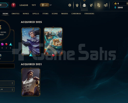 EUW Unranked | 1 Kostüm - 22 Hero | LoL Hesap