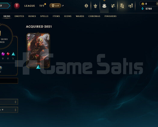 EUW Unranked | 1 Kostüm - 22 Hero | LoL Hesap