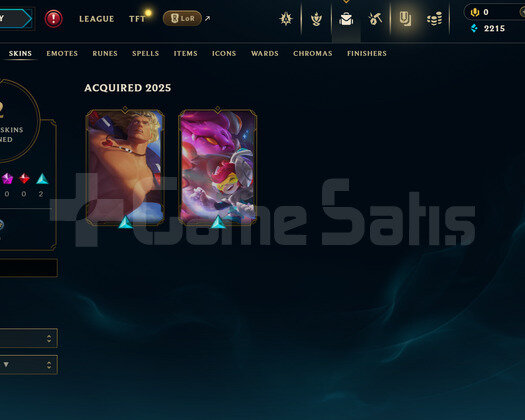 EUW Unranked | 2 Kostüm - 29 Hero | LoL Hesap