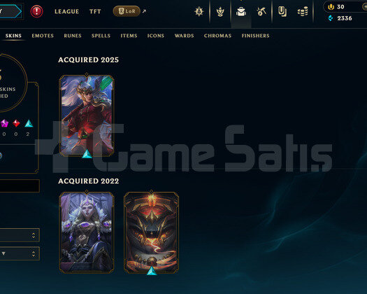 EUW Unranked | 3 Kostüm - 44 Hero | LoL Hesap