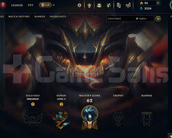 EUW Unranked | 3 Kostüm - 44 Hero | LoL Hesap
