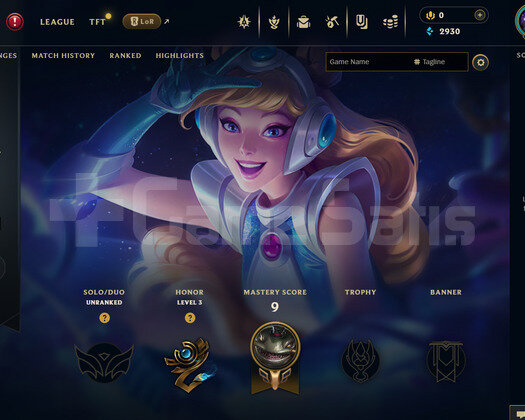 EUW Unranked | 3 Kostüm - 35 Hero | LoL Hesap