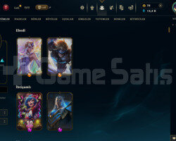 EUW | 256 KOSTÜM 14K+ ÖZ 500 LEVEL MAİL HESAP