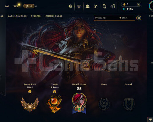 EUW GOLD 3 YÜKSEK WR