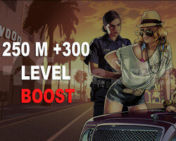 250M + 300 LEVEL +FULL UNLOCK +HIZLI KOSU BOOST