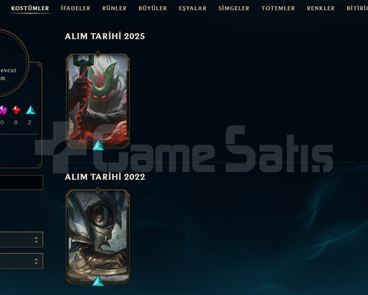 TR Unranked | 2 Kostüm - 18 Hero | LoL