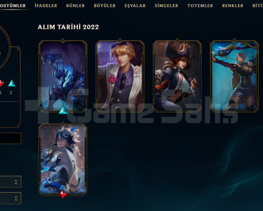 TR Unranked | 6 Kostüm - 24 Hero | LoL