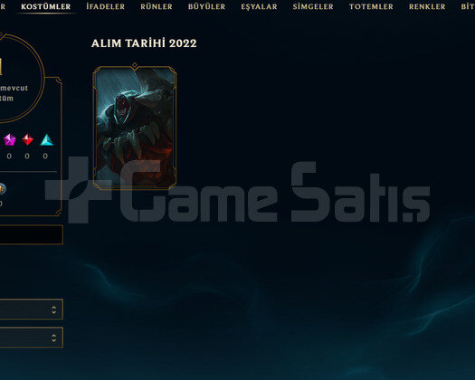 TR Unranked | 1 Kostüm - 22 Hero | LoL