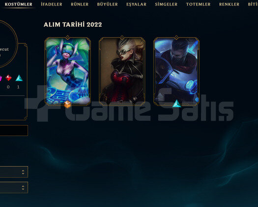 TR Unranked | 3 Kostüm - 29 Hero | LoL