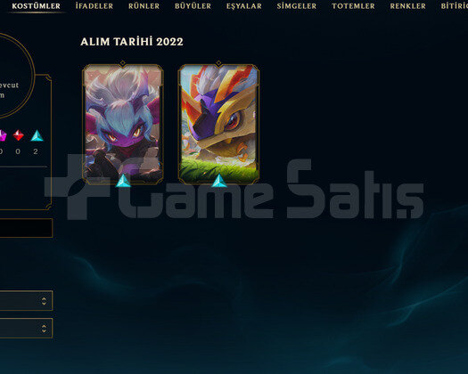 TR Unranked | 2 Kostüm - 22 Hero | LoL