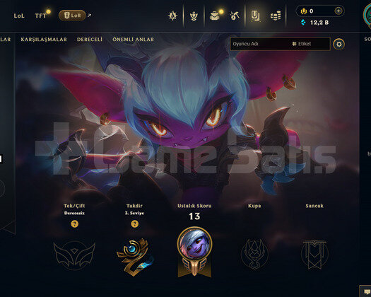 TR Unranked | 2 Kostüm - 22 Hero | LoL