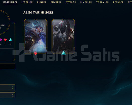 TR Unranked | 2 Kostüm - 15 Hero | LoL