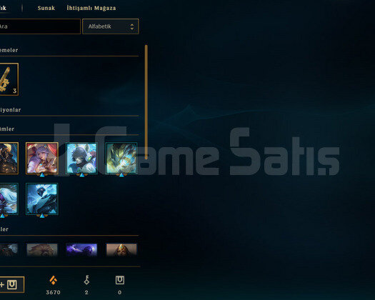 TR Unranked | 1 Kostüm - 21 Hero | LoL