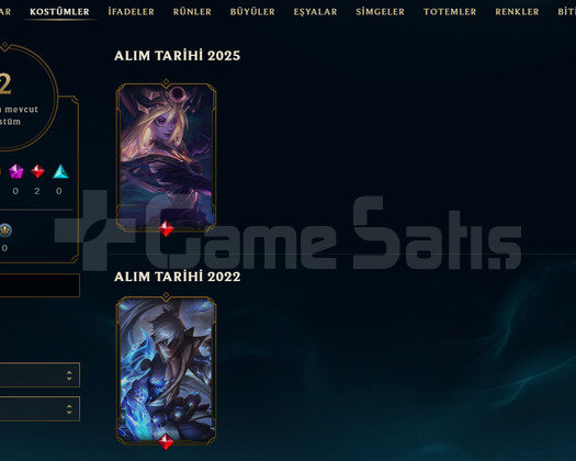 TR Unranked | 2 Kostüm - 22 Hero | LoL