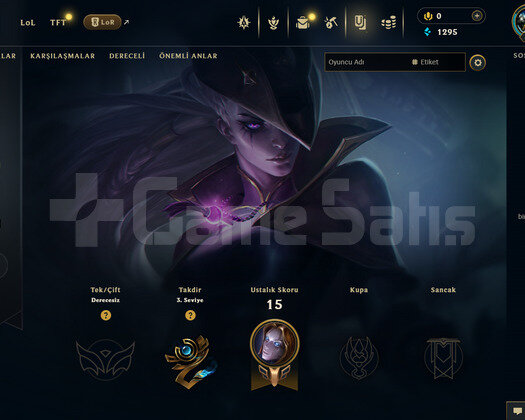 TR Unranked | 1 Kostüm - 15 Hero | LoL