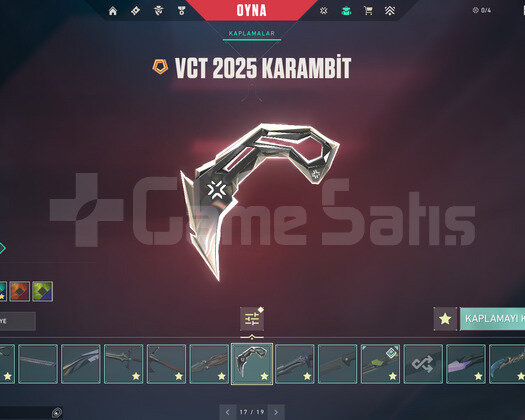VCT 2025 KARAMBİTLİ 15 VANDALLI 17 BIÇAKLI DOPDOLU