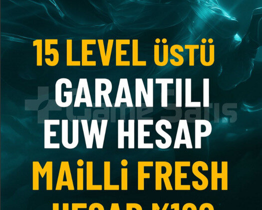 TR 15 LEVEL ÜSTÜ HANDMADE MAİLLİ FRESH HESAP!!!!!!