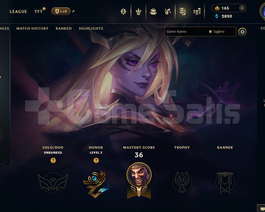 EUW Unranked | 3 Kostüm - 32 Hero | LoL Hesap