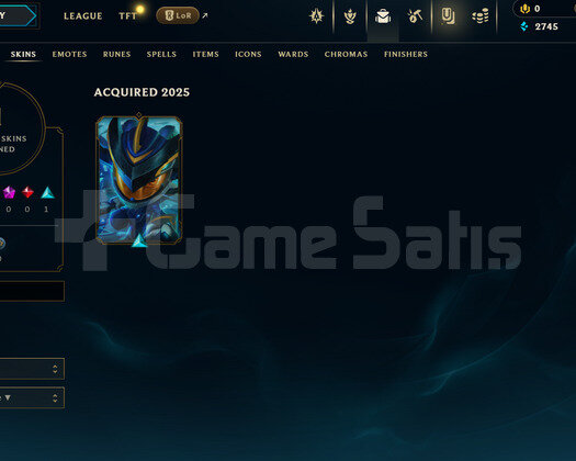 EUW Unranked | 1 Kostüm - 24 Hero | LoL Hesap