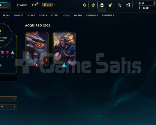 EUW Unranked | 2 Kostüm - 24 Hero | LoL Hesap