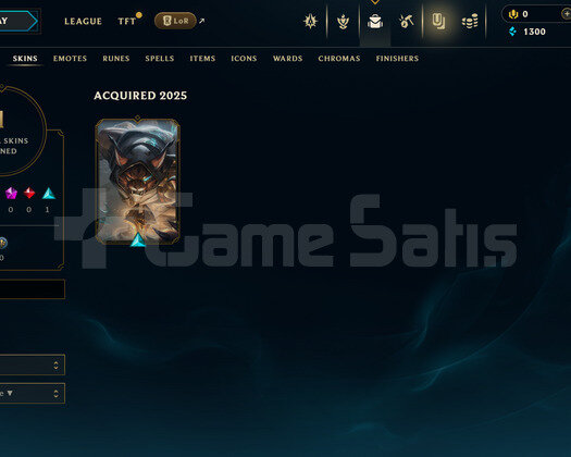 EUW Unranked | 1 Kostüm - 31 Hero | LoL Hesap
