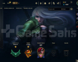 ZÜMRÜT SMURF HESAP YÜKSEK MMR LP GAİN HANDMADE