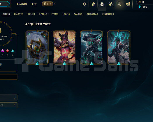 TR Demir 2 | 4 Kostüm - 29 Hero | LoL Hesap
