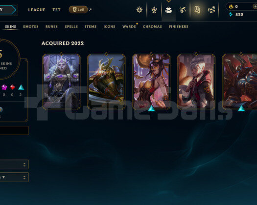 TR Unranked | 5 Kostüm - 42 Hero | LoL Hesap